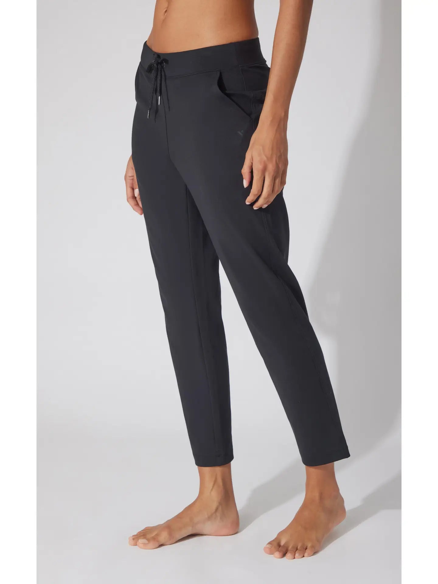 Yogalicious Women's Lux Straight Leg Pants with Side Pockets