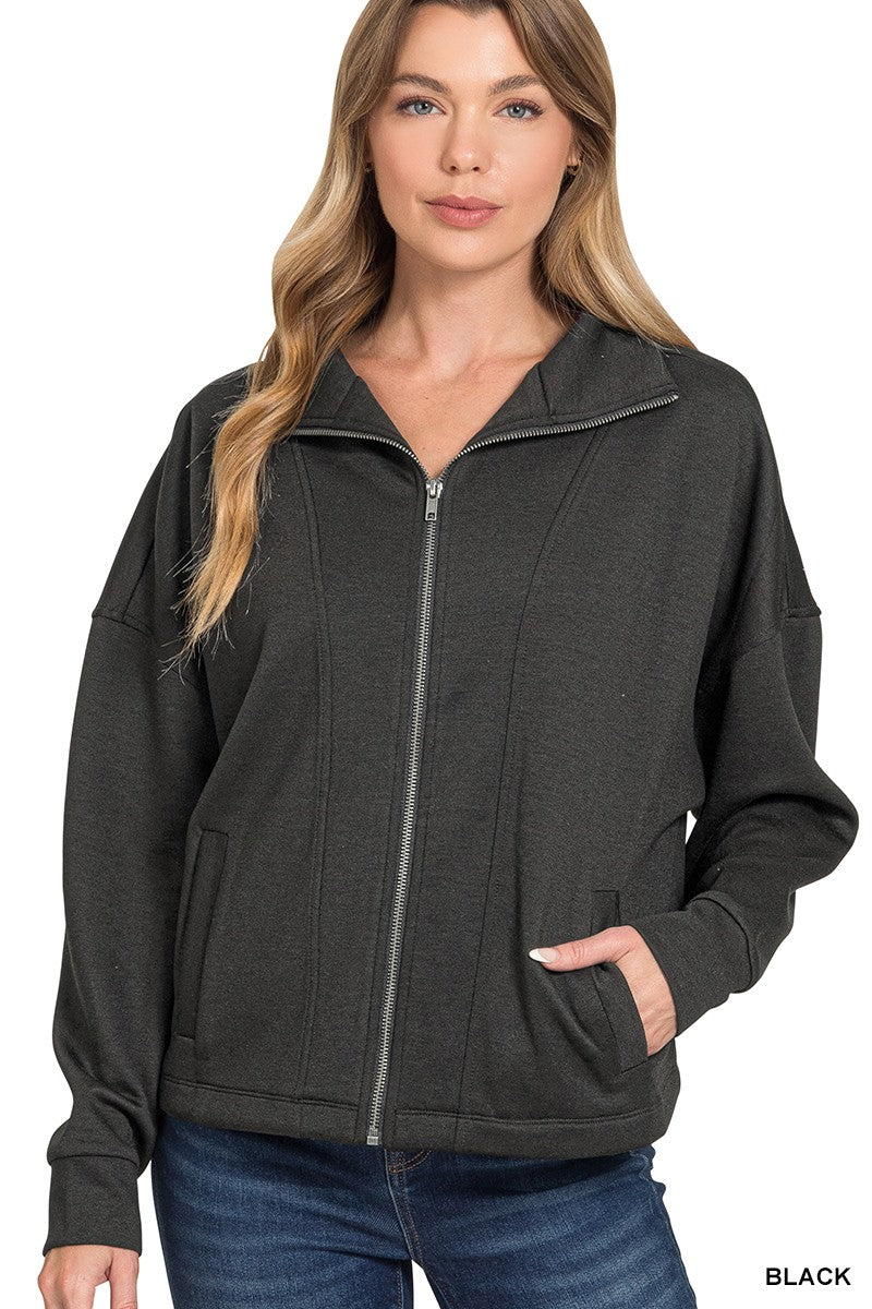 Scuba Full Zip Jacket- 2 colors