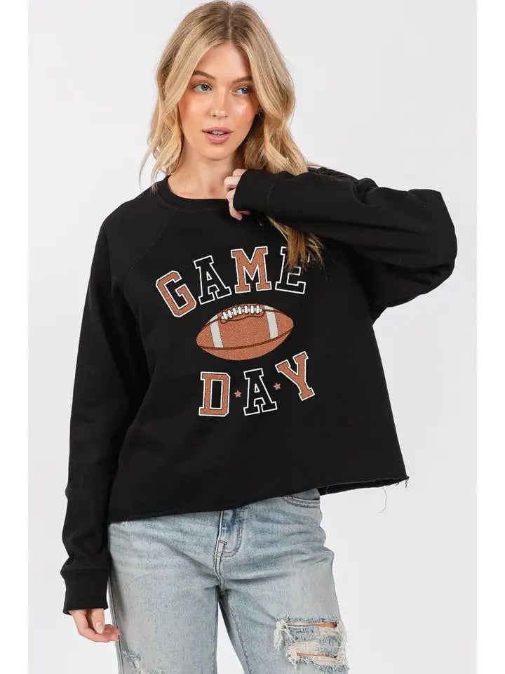 Game Day Crop Sweatshirts