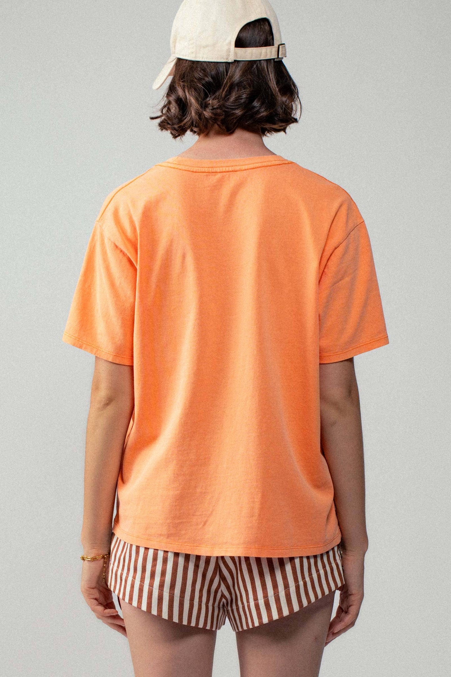 Loose Fit Short Sleeve Cotton Casual Top