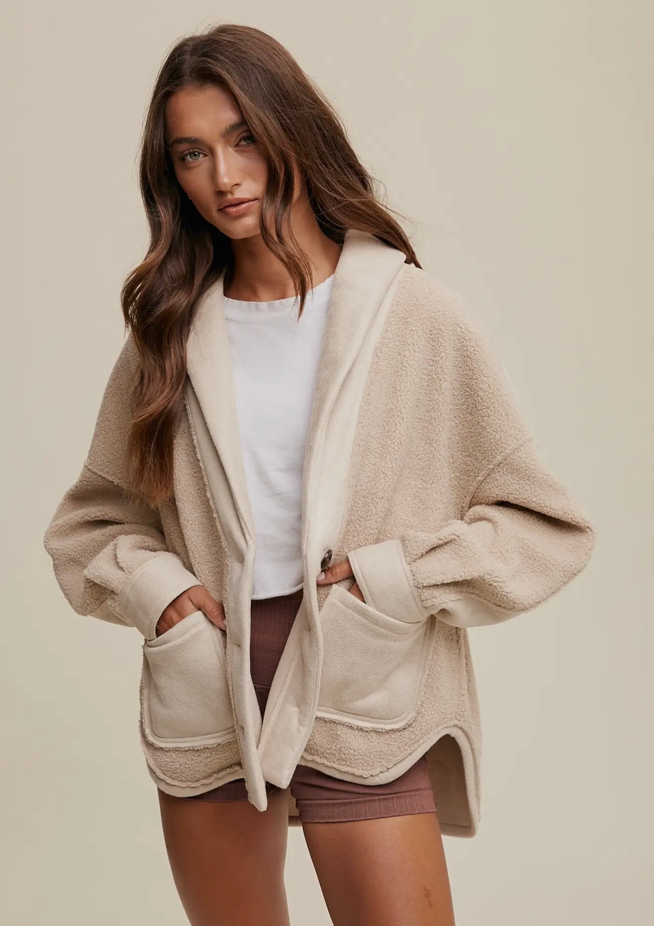 Cozy Oversized Fleece Jacket