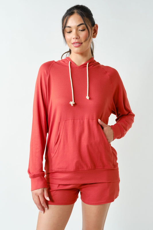 Brushed Hacci Lounge Hoodie
